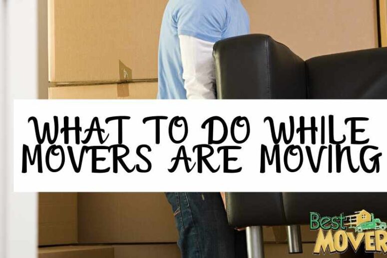 a list of what to do while your movers are moving and packing your stuff