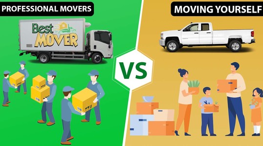 Moving Yourself Vs. Hiring Professional Movers in Dubai
