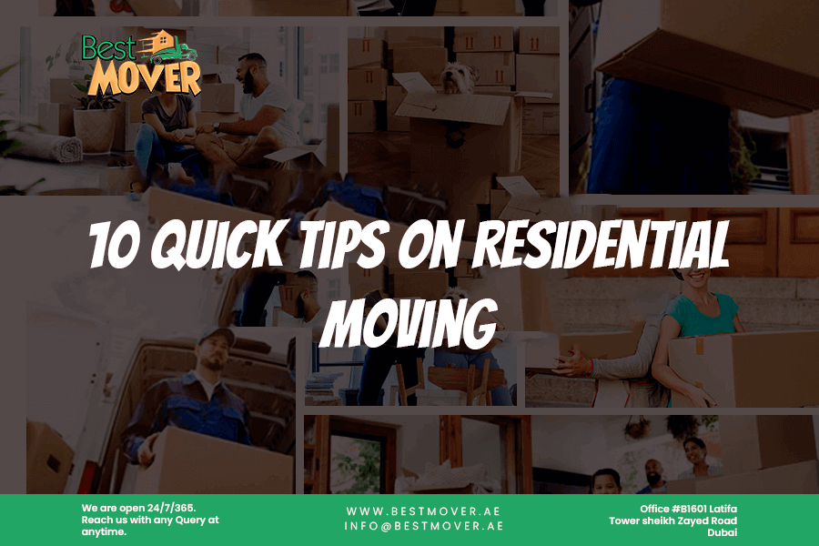 10 Quick Tips on Residential Moving 2 10 Quick Tips on Residential Moving