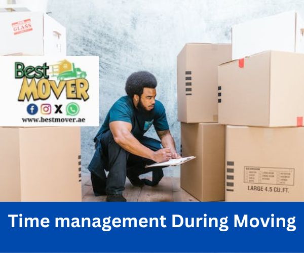 Time management During Moving